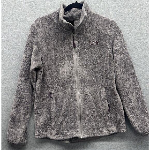 The North Face Jacket Osito Jacket Womens Medium 1/4 zip Full Zip Pocket M - Picture 1 of 6